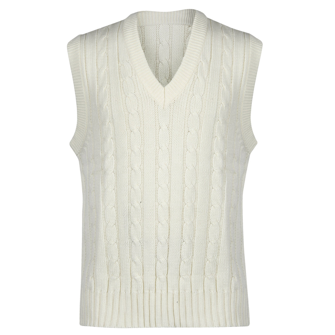 Sleeveless Sweater Plain