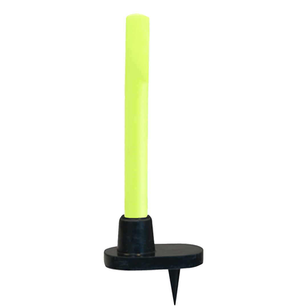 Target Stump - Half Size Plastic with Rubber Base