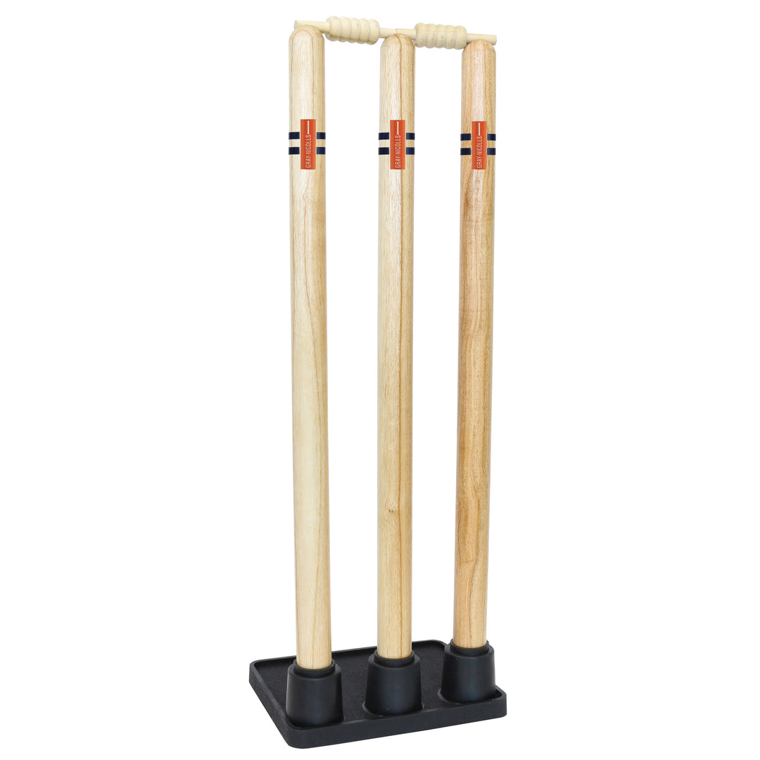 Wooden Stumps with Rubber Base